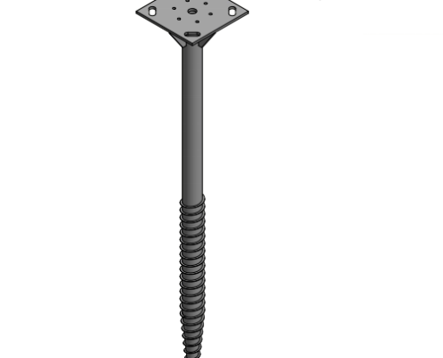 Ground Screw F-M24-88.9-1200 Ground Screw F-M24-88.9-1200